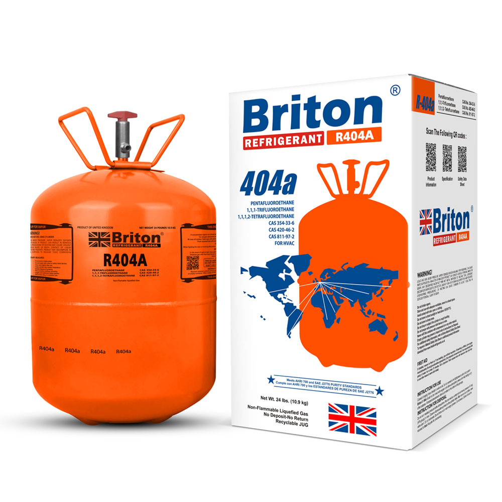 R404a Refrigerant Gas Briton