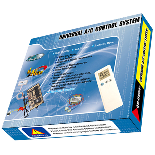 QD-U03A Universal Air Conditioner PCB Board with AC Remote Control System