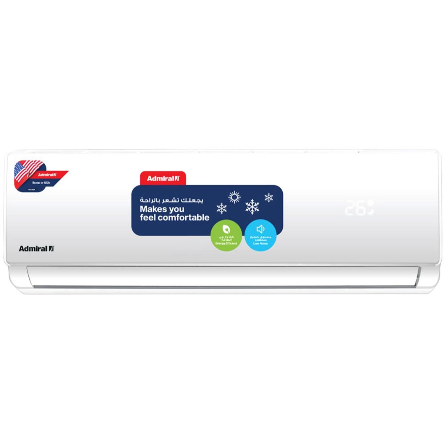 Admiral Split Air Conditioner 2.5 Ton ADS30T3T3CPCA AL Kassar Air