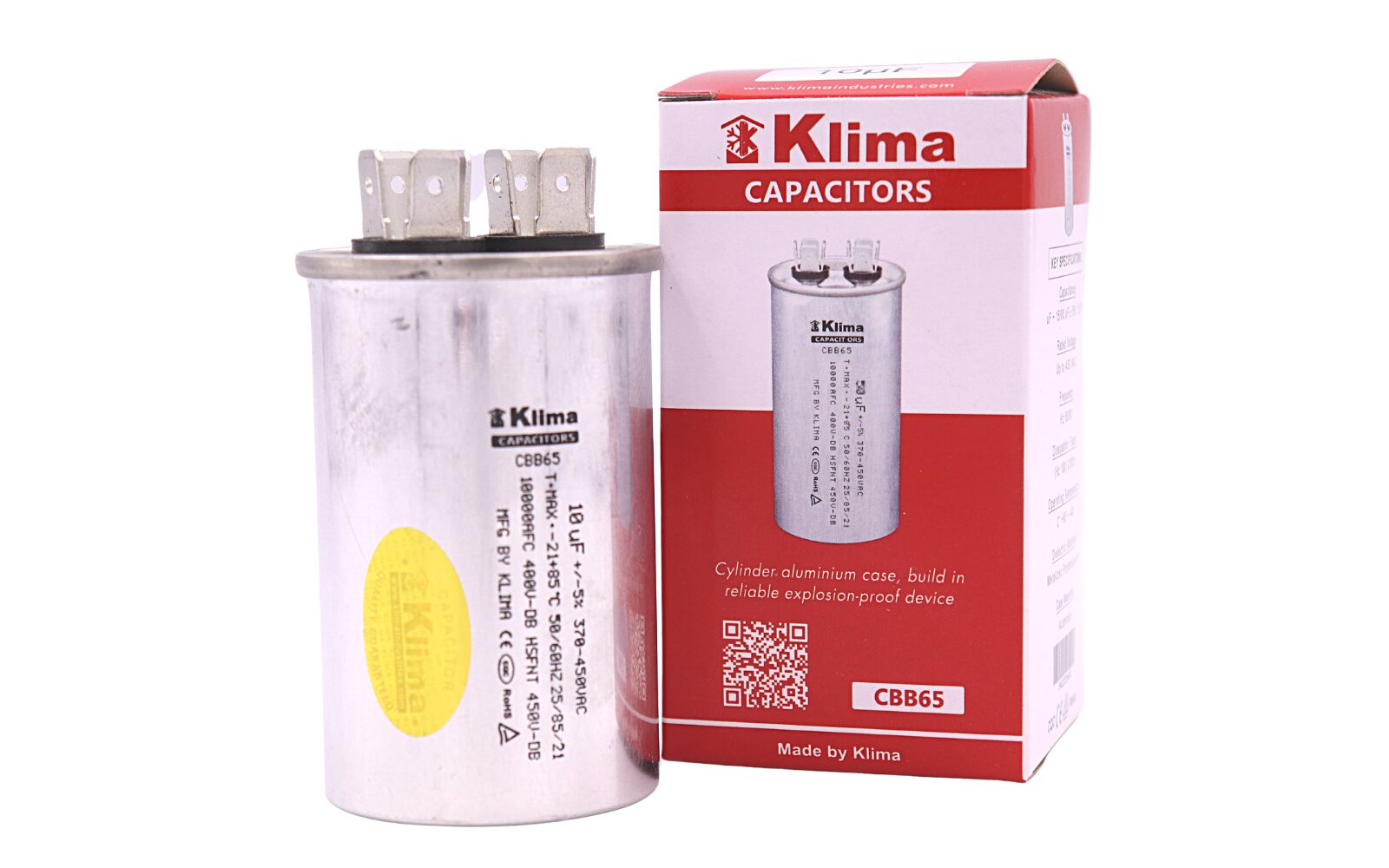 Klima Capacitor CBB65 10µF